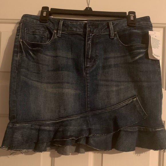 Jessica Simpson Dresses & Skirts - Jessica Simpson Denim Mini Skirt